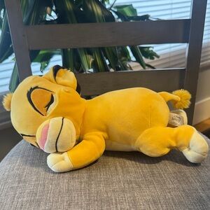 Disney Baby Sleeping Simba Plush Lion King